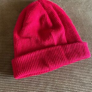 Vintage red beanie
